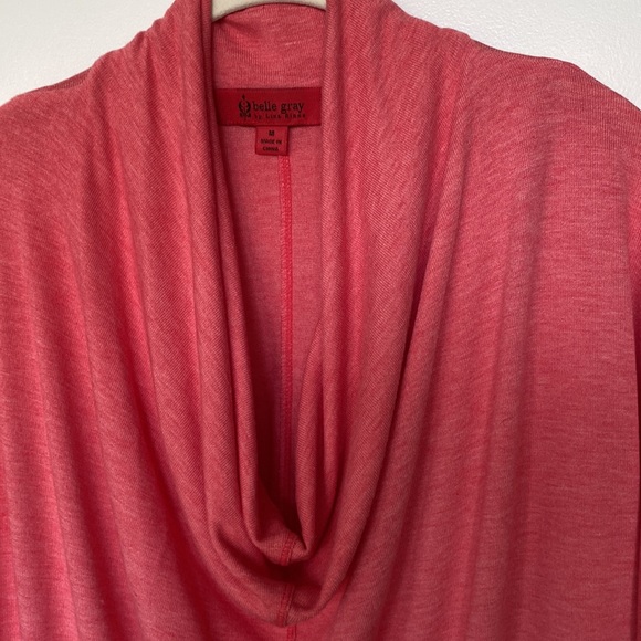 Belle Gray by Lisa Rinna Cowl-Neck Tunic - Picture 2 of 6